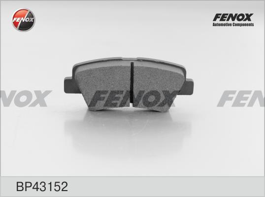 Fenox BP43152 Brake Pad Set, disc brake BP43152: Buy near me in Poland at 2407.PL - Good price!