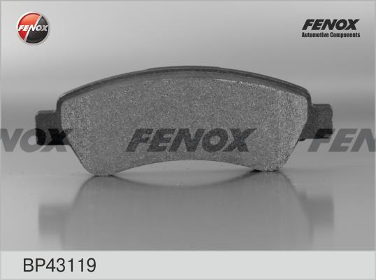 Fenox BP43119 Brake Pad Set, disc brake BP43119: Buy near me in Poland at 2407.PL - Good price!