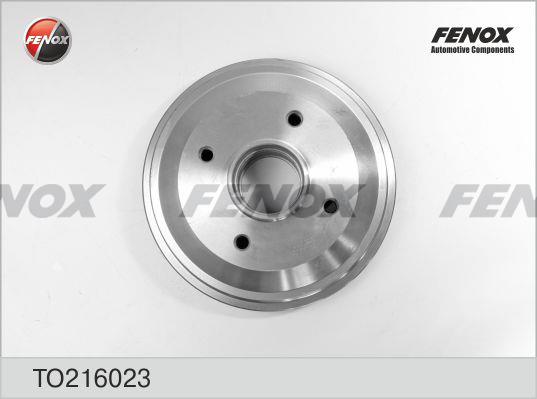 Fenox TO216023 Rear brake drum TO216023: Buy near me in Poland at 2407.PL - Good price!