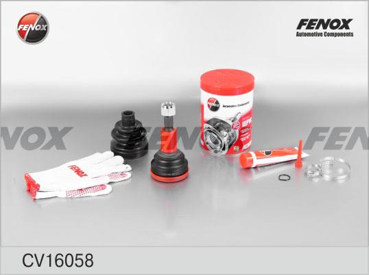 Fenox CV16058 CV joint CV16058: Buy near me in Poland at 2407.PL - Good price!