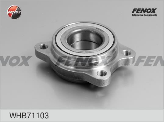 Fenox WHB71103 Wheel hub with front bearing WHB71103: Buy near me in Poland at 2407.PL - Good price!
