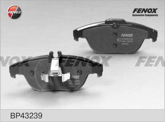 Fenox BP43239 Brake Pad Set, disc brake BP43239: Buy near me in Poland at 2407.PL - Good price!