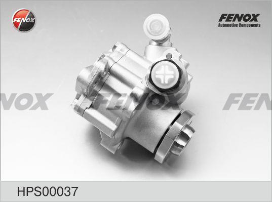 Fenox HPS00037 Hydraulic Pump, steering system HPS00037: Buy near me in Poland at 2407.PL - Good price!