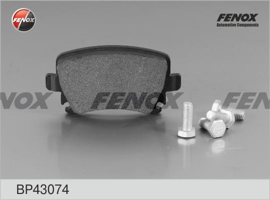 Fenox BP43074 Brake Pad Set, disc brake BP43074: Buy near me in Poland at 2407.PL - Good price!
