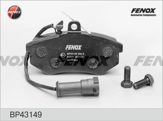 Fenox BP43149 Brake Pad Set, disc brake BP43149: Buy near me in Poland at 2407.PL - Good price!
