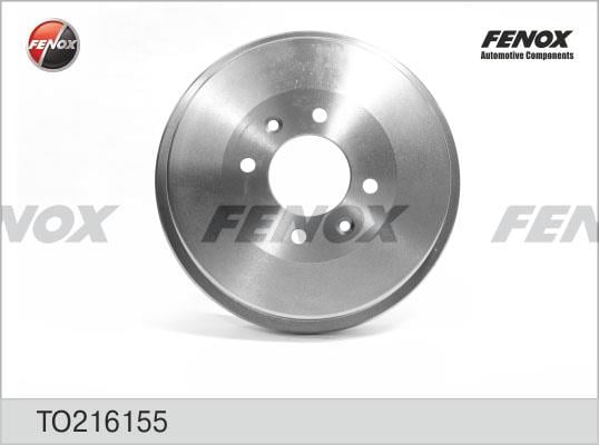 Fenox TO216155 Rear brake drum TO216155: Buy near me in Poland at 2407.PL - Good price!