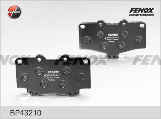 Fenox BP43210 Brake Pad Set, disc brake BP43210: Buy near me in Poland at 2407.PL - Good price!