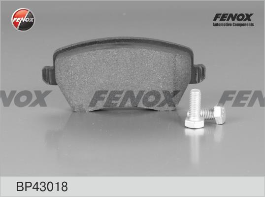Fenox BP43018 Тормозные колодки дисковые, комплект BP43018: Отличная цена - Купить в Польше на 2407.PL!