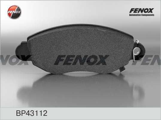 Fenox BP43112 Тормозные колодки дисковые, комплект BP43112: Отличная цена - Купить в Польше на 2407.PL!