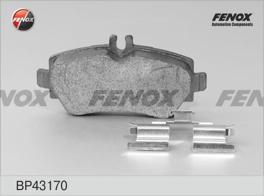 Fenox BP43170 Brake Pad Set, disc brake BP43170: Buy near me in Poland at 2407.PL - Good price!