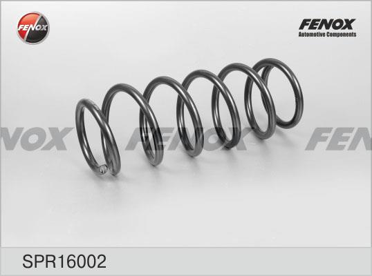 Fenox SPR16002 Coil Spring SPR16002: Buy near me at 2407.PL in Poland at an Affordable price!