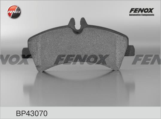Fenox BP43070 Brake Pad Set, disc brake BP43070: Buy near me in Poland at 2407.PL - Good price!