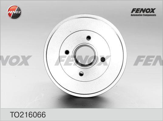 Fenox TO216066 Rear brake drum TO216066: Buy near me in Poland at 2407.PL - Good price!