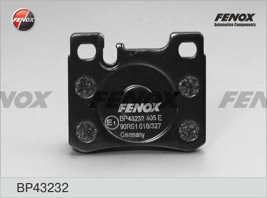 Fenox BP43232 Brake Pad Set, disc brake BP43232: Buy near me in Poland at 2407.PL - Good price!