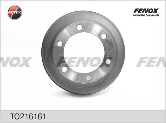 Fenox TO216161 Rear brake drum TO216161: Buy near me in Poland at 2407.PL - Good price!