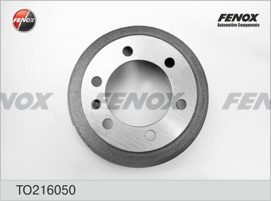 Fenox TO216050 Тормозной барабан задний TO216050: Отличная цена - Купить в Польше на 2407.PL!