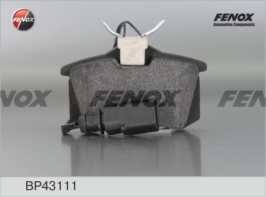 Fenox BP43111 Гальмівні колодки, комплект BP43111: Приваблива ціна - Купити у Польщі на 2407.PL!