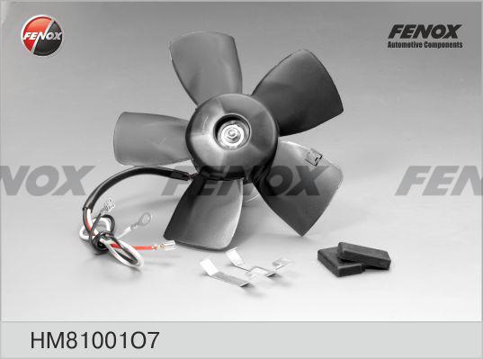 Fenox HM81001O7 Fan assy - heater motor HM81001O7: Buy near me in Poland at 2407.PL - Good price!