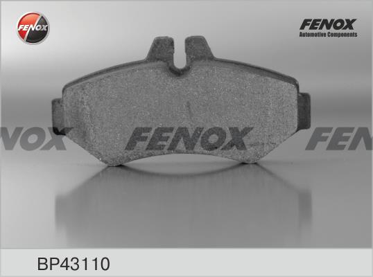 Fenox BP43110 Brake Pad Set, disc brake BP43110: Buy near me in Poland at 2407.PL - Good price!