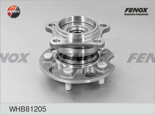 Fenox WHB81205 Wheel hub with rear bearing WHB81205: Buy near me at 2407.PL in Poland at an Affordable price!