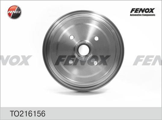 Fenox TO216156 Rear brake drum TO216156: Buy near me in Poland at 2407.PL - Good price!