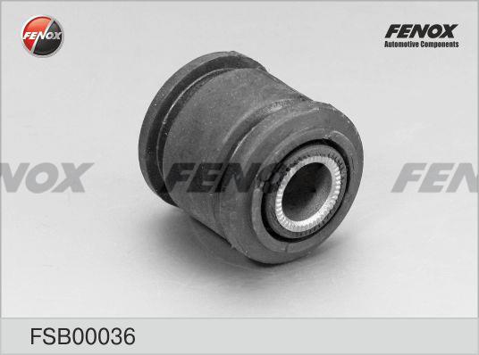 Fenox FSB00036 Сайлентблок задней цапфы FSB00036: Отличная цена - Купить в Польше на 2407.PL!