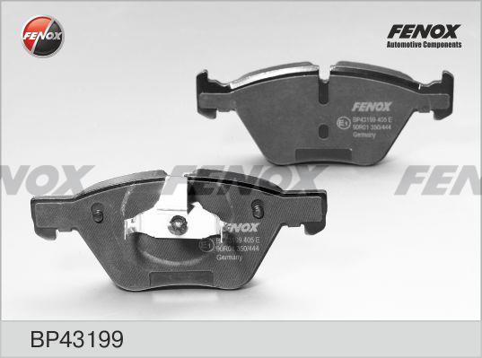 Fenox BP43199 Тормозные колодки дисковые, комплект BP43199: Отличная цена - Купить в Польше на 2407.PL!