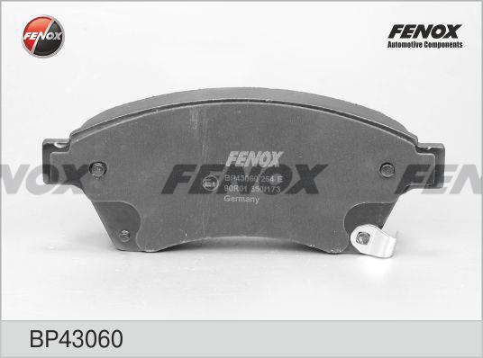 Fenox BP43060 Тормозные колодки дисковые, комплект BP43060: Отличная цена - Купить в Польше на 2407.PL!