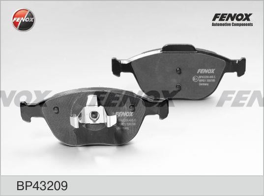 Fenox BP43209 Brake Pad Set, disc brake BP43209: Buy near me at 2407.PL in Poland at an Affordable price!