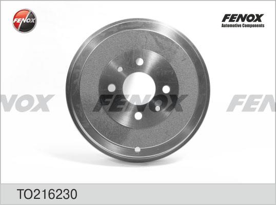 Fenox TO216230 Rear brake drum TO216230: Buy near me in Poland at 2407.PL - Good price!