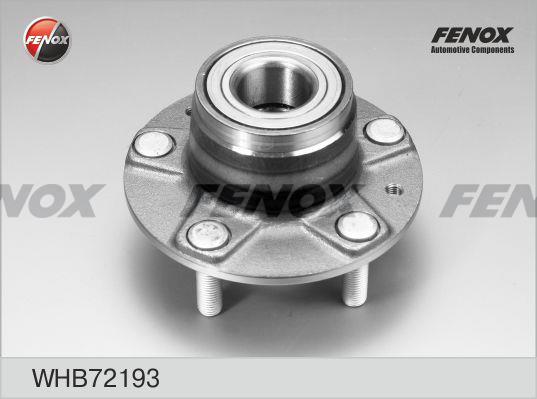 Fenox WHB72193 Wheel hub with rear bearing WHB72193: Buy near me in Poland at 2407.PL - Good price!