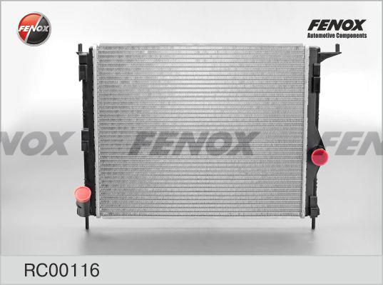 Fenox RC00116 Радіатор, система охолодження двигуна RC00116: Приваблива ціна - Купити у Польщі на 2407.PL!
