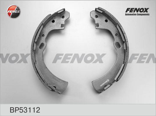 Fenox BP53112 Колодки тормозные барабанные, комплект BP53112: Отличная цена - Купить в Польше на 2407.PL!