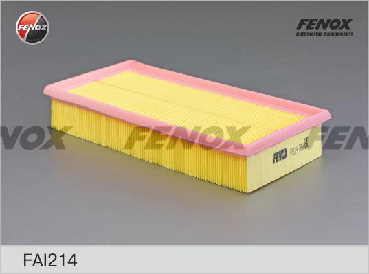 Fenox FAI214 Воздушный фильтр FAI214: Отличная цена - Купить в Польше на 2407.PL!