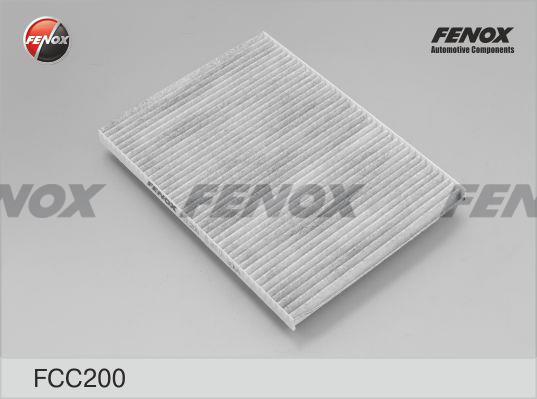 Fenox FCC200 Фільтр салону з активованим вугіллям FCC200: Приваблива ціна - Купити у Польщі на 2407.PL!
