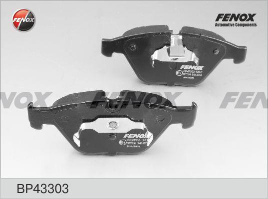 Fenox BP43303 Brake Pad Set, disc brake BP43303: Buy near me in Poland at 2407.PL - Good price!