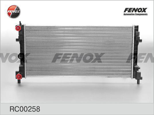 Fenox RC00258 Радіатор, система охолодження двигуна RC00258: Приваблива ціна - Купити у Польщі на 2407.PL!