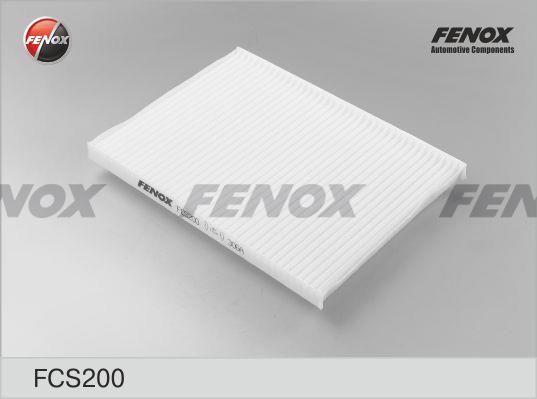 Fenox FCS200 Filtr kabinowy FCS200: Dobra cena w Polsce na 2407.PL - Kup Teraz!