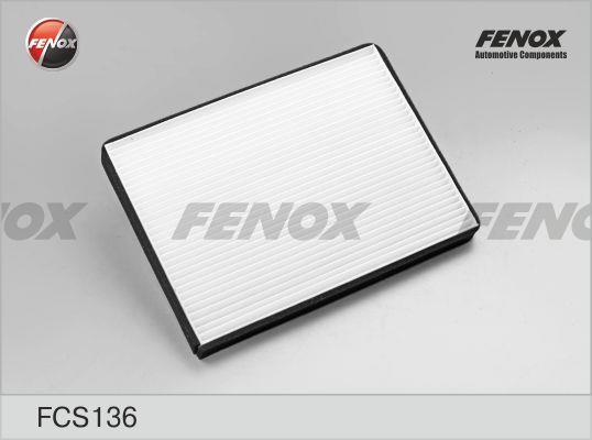 Fenox FCS136 Filtr kabinowy FCS136: Dobra cena w Polsce na 2407.PL - Kup Teraz!