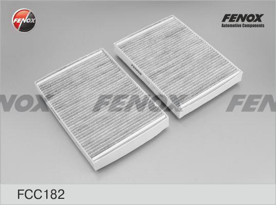 Fenox FCC182 Filtr kabinowy z węglem aktywnym FCC182: Atrakcyjna cena w Polsce na 2407.PL - Zamów teraz!