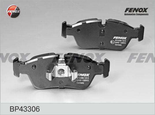 Fenox BP43306 Brake Pad Set, disc brake BP43306: Buy near me in Poland at 2407.PL - Good price!