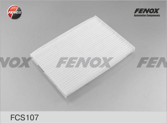 Fenox FCS107 Filtr kabinowy FCS107: Dobra cena w Polsce na 2407.PL - Kup Teraz!
