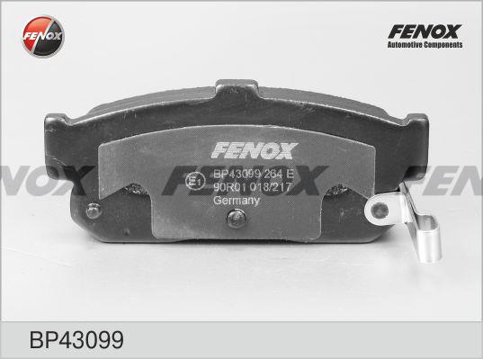 Fenox BP43099 Brake Pad Set, disc brake BP43099: Buy near me in Poland at 2407.PL - Good price!
