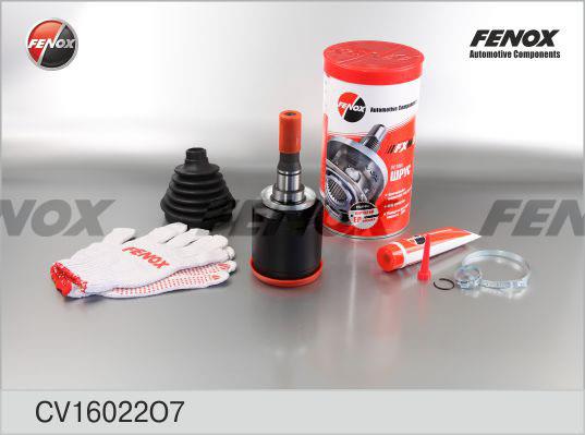 Fenox CV16022O7 Шарнир равных угловых скоростей (ШРУС) CV16022O7: Отличная цена - Купить в Польше на 2407.PL!