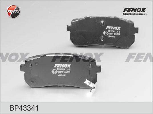 Fenox BP43341 Brake Pad Set, disc brake BP43341: Buy near me in Poland at 2407.PL - Good price!