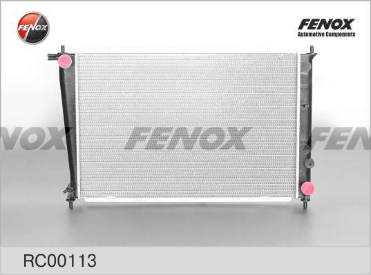 Fenox RC00113 Радіатор, система охолодження двигуна RC00113: Приваблива ціна - Купити у Польщі на 2407.PL!