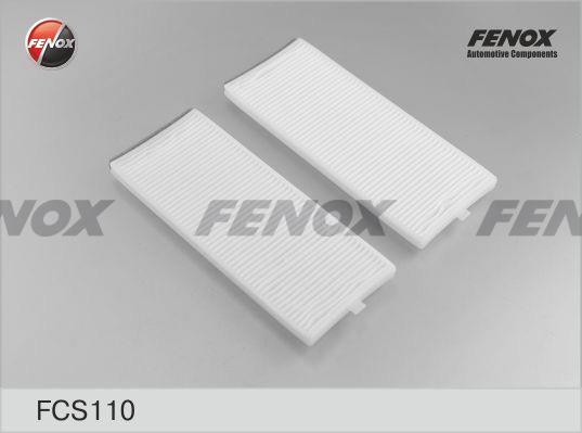 Fenox FCS110 Filtr kabinowy FCS110: Dobra cena w Polsce na 2407.PL - Kup Teraz!