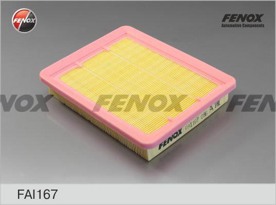 Fenox FAI167 Повітряний фільтр FAI167: Приваблива ціна - Купити у Польщі на 2407.PL!