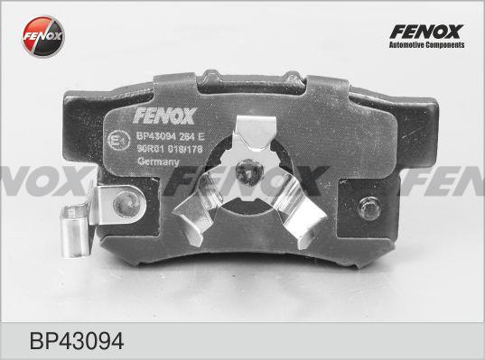 Fenox BP43094 Тормозные колодки дисковые, комплект BP43094: Отличная цена - Купить в Польше на 2407.PL!