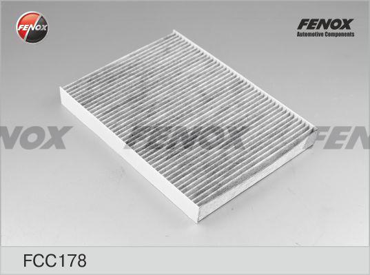 Fenox FCC178 Activated Carbon Cabin Filter FCC178: Buy near me in Poland at 2407.PL - Good price!